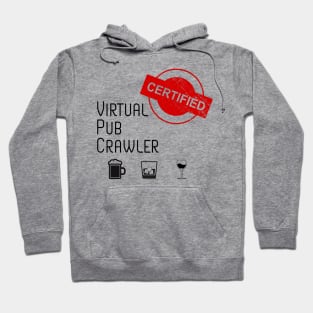 Certified Virtual Pub Crawler Light Hoodie